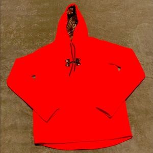 Under Armour Pink-Orange Camo Hoodie